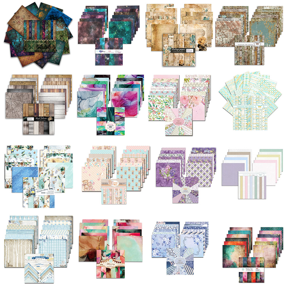 Art Craft Journal - 24 fogli 30x30 cm Blocco di