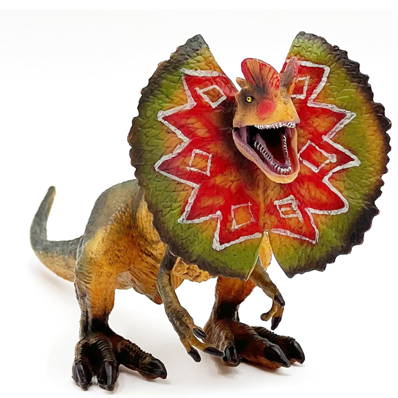 Art Craft Dinosaur - Giocattolo Dilophosaurus, giocattolo di dinosauro con