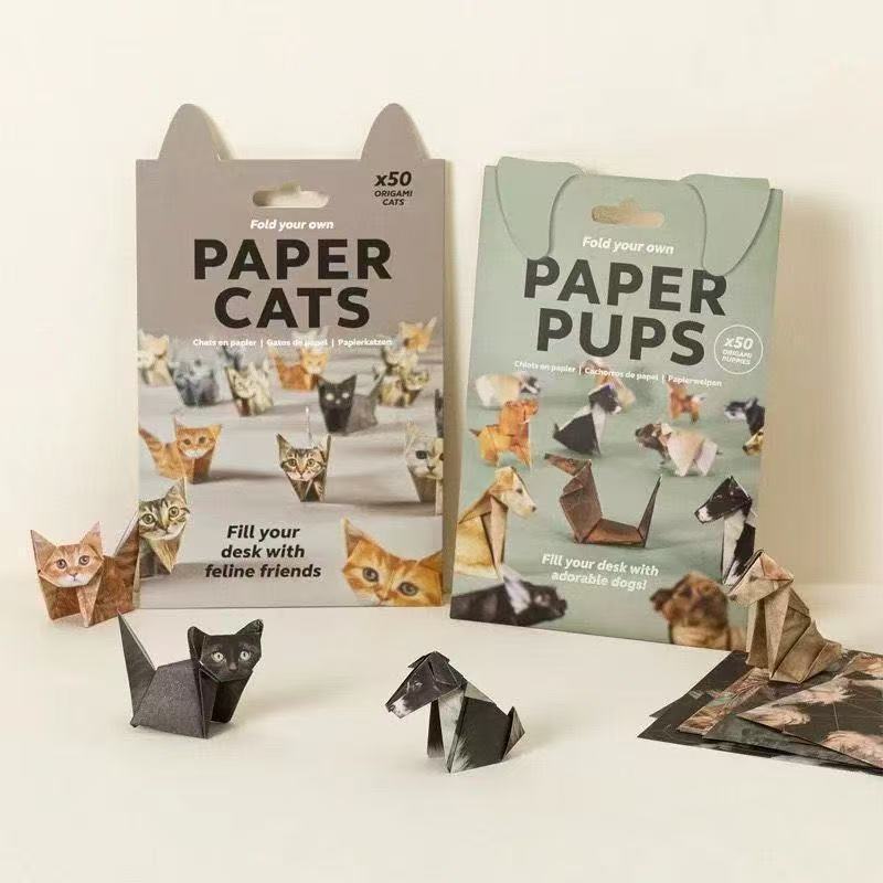 Art Craft Dinosaur - Set Creativo di Carta per Origami