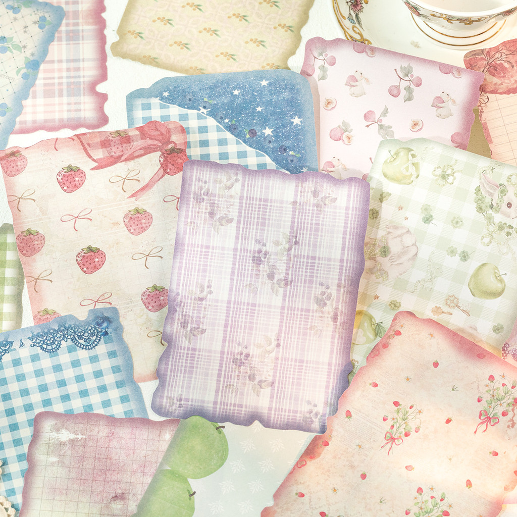 Art Craft Journal - 30 Fogli di Carta Vintage per