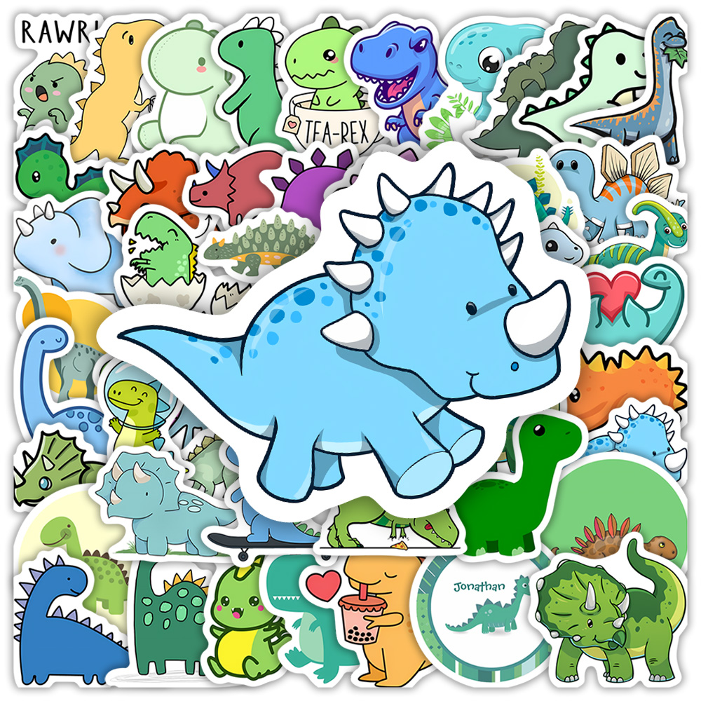 Art Craft Dinosaur - Adesivi Divertenti a Tema Dinosauro, Giocattoli
