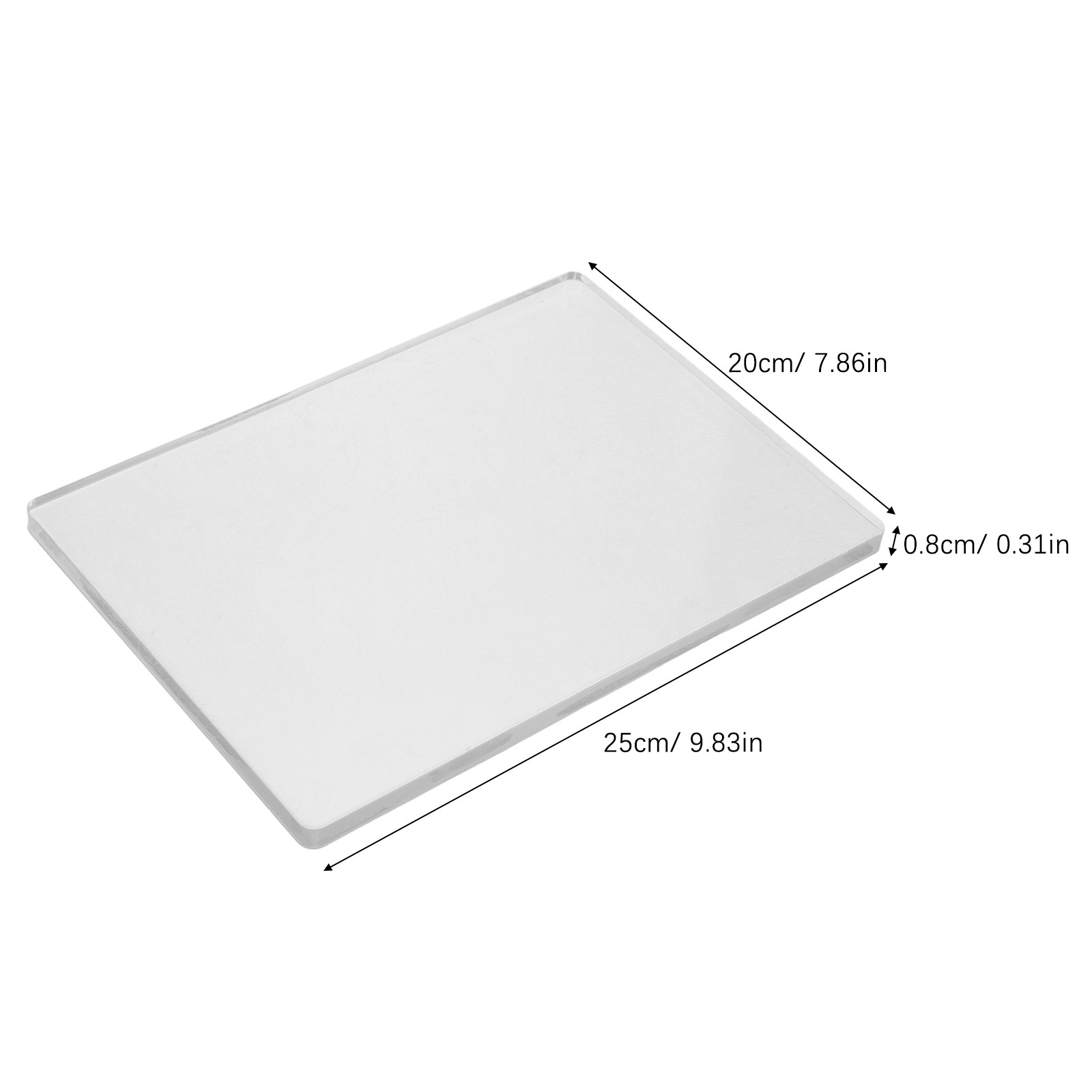 Piastra in Gel Trasparente 20x - Art Craft Journal recensione e prezzo