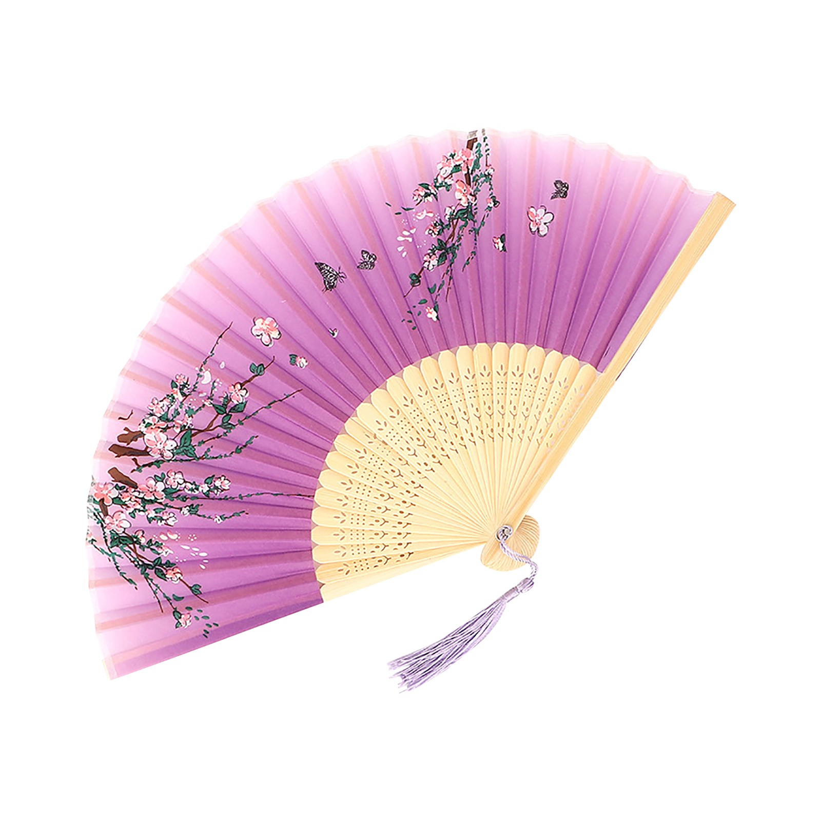 Ventaglio pieghevole con fiori - Unique Art Craft recensione e prezzo