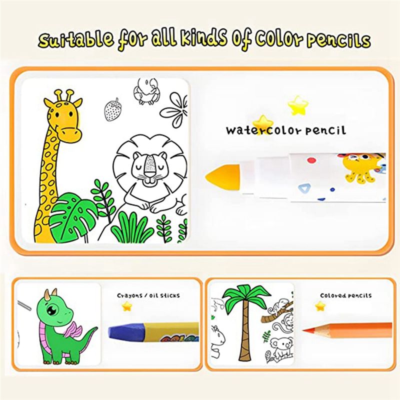 A01E-Carta da disegno per bamb - Art Craft Animals recensione e prezzo
