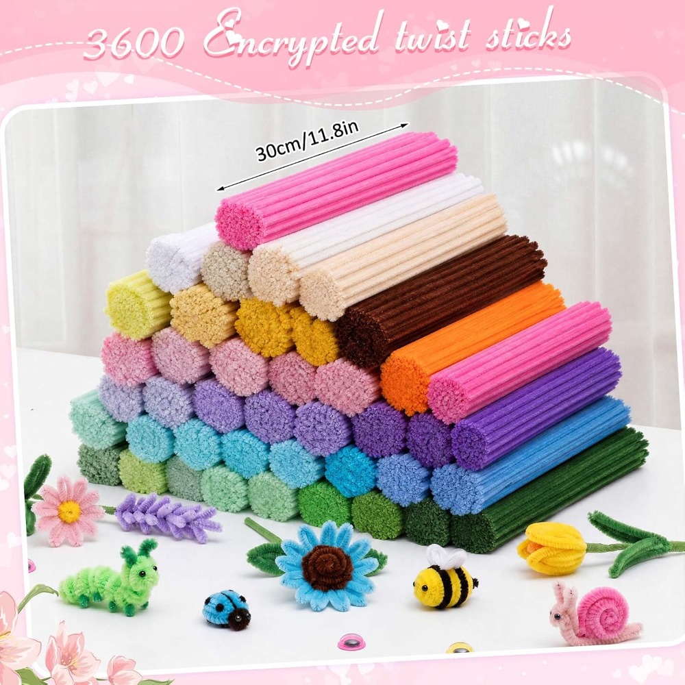 3600 Pezzi di Scovolini Decora - Art Craft Flower recensione e prezzo