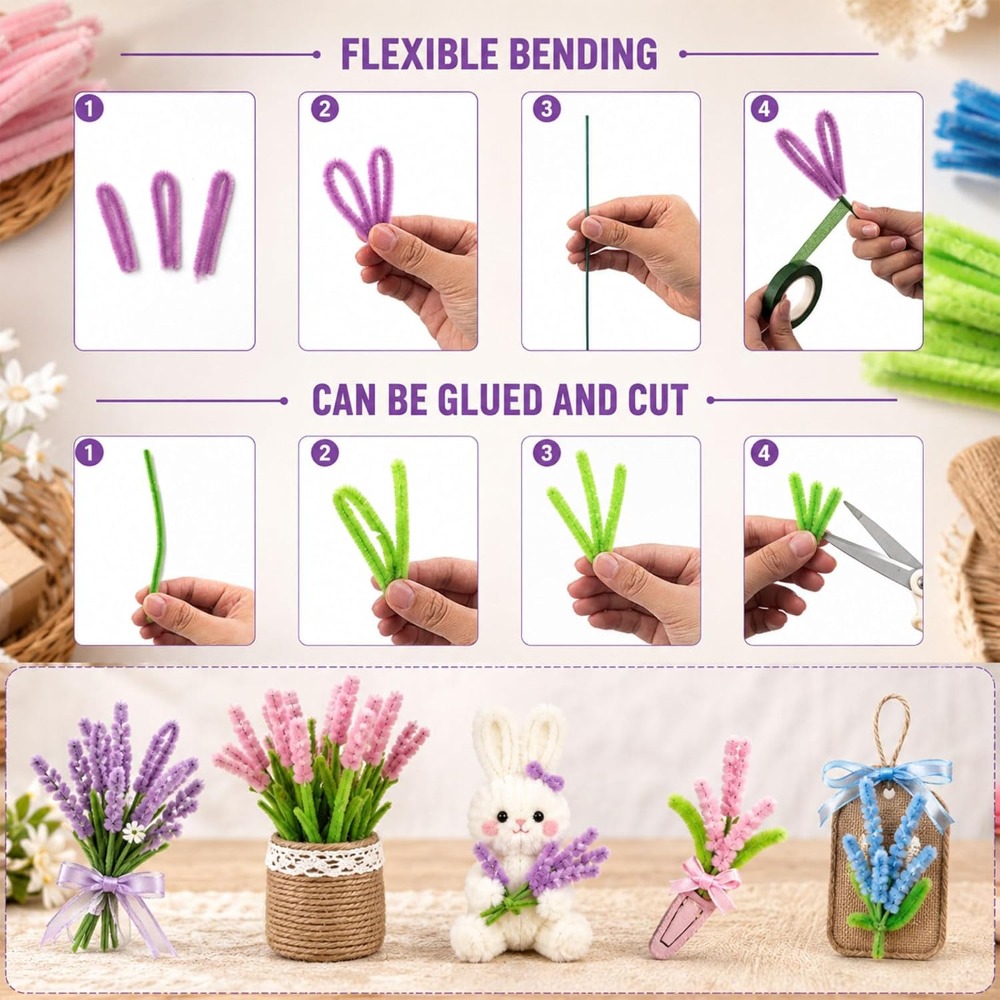 3600 Pezzi di Scovolini Decora - Art Craft Flower recensione e prezzo