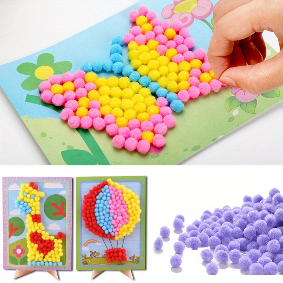 2 pz 16x21 cm Colorato Pom-Pom - Unique Art Craft recensione e prezzo