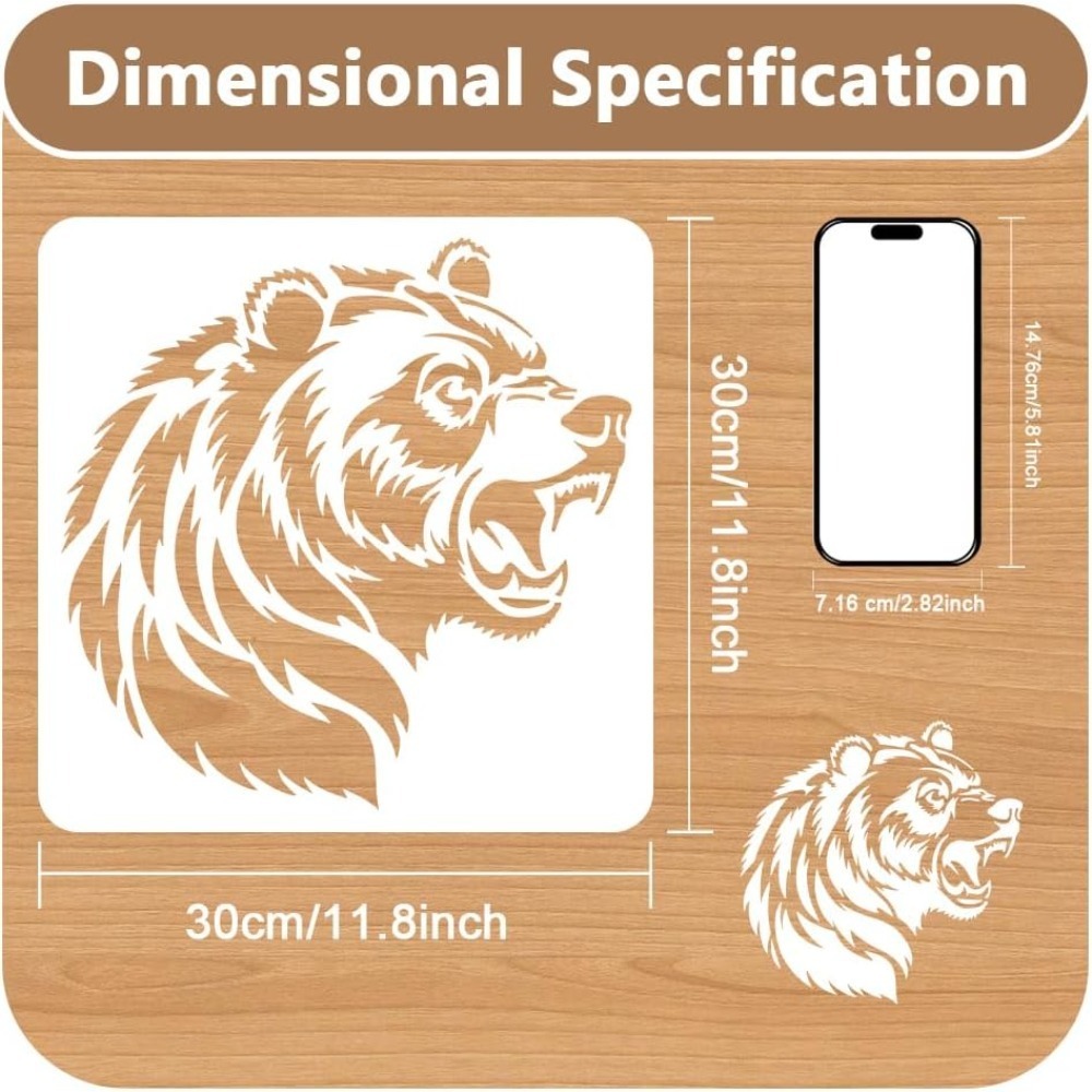Stencil per arte artigianale a - Art Craft Animals recensione e prezzo