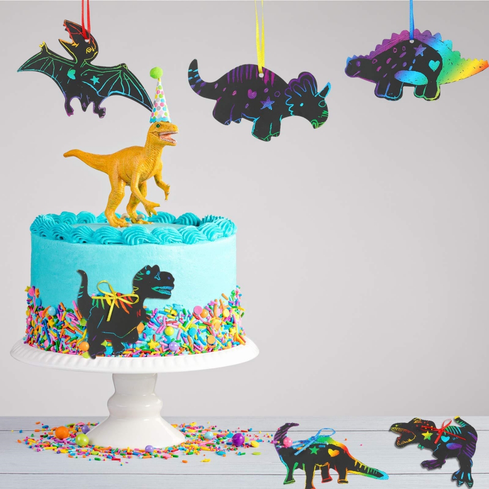 12 pezzi di dinosauro cartone  - Art Craft Dinosaur recensione e prezzo