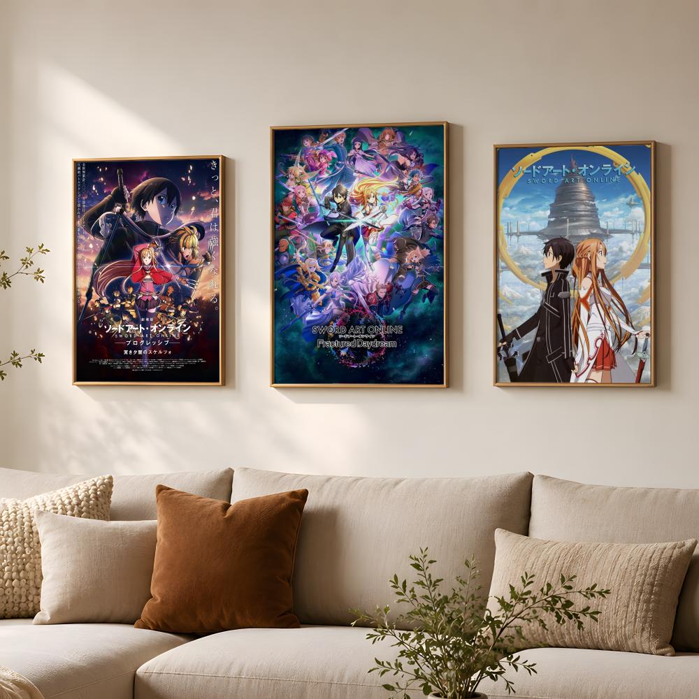 Poster Anime S-Sword Art Onlin - Art Craft Online recensione e prezzo