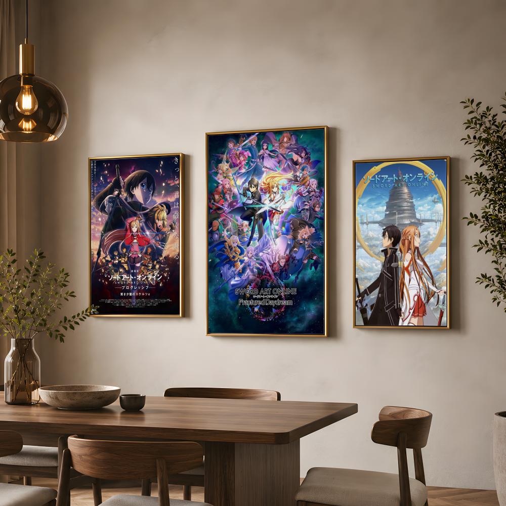 Poster Anime S-Sword Art Onlin - Art Craft Online recensione e prezzo