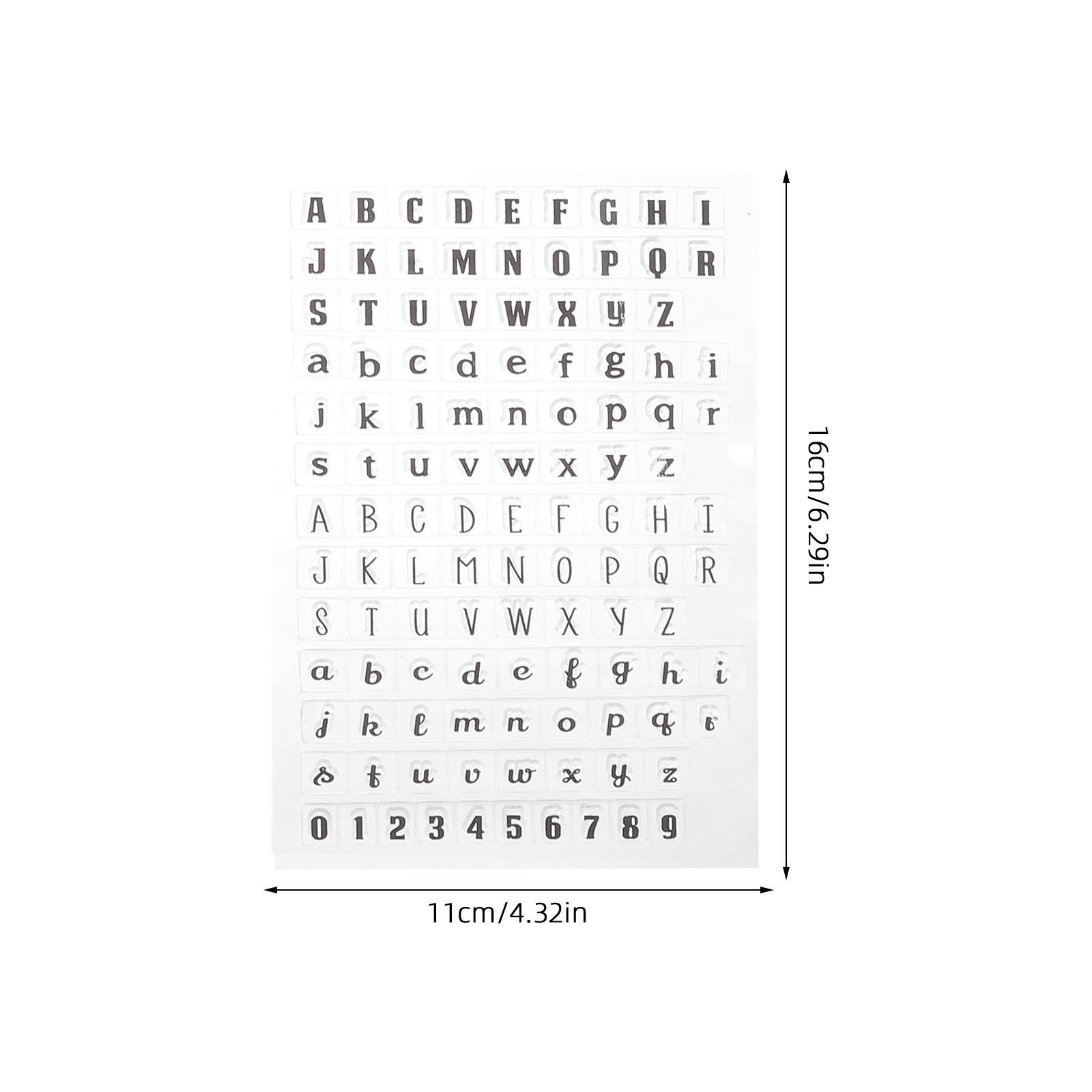Set di 4 Timbri Trasparenti in - Art Craft Journal recensione e prezzo