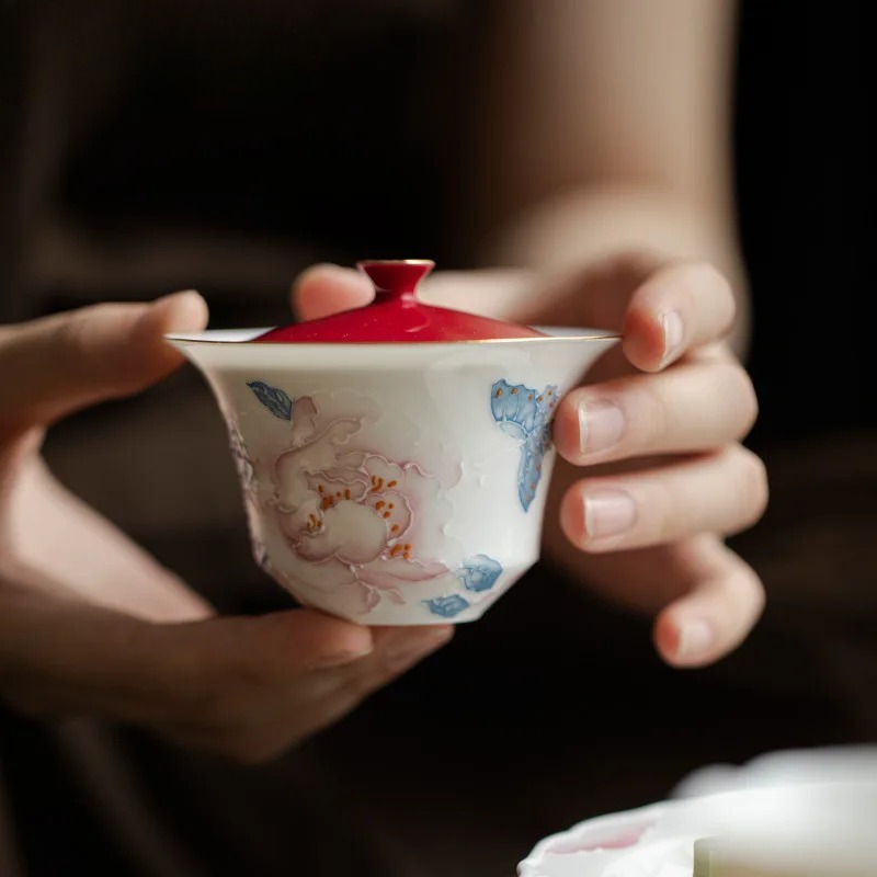 Gaiwan da 100ml con Peonia Dis - Art And Craft Exclusives recensione e prezzo