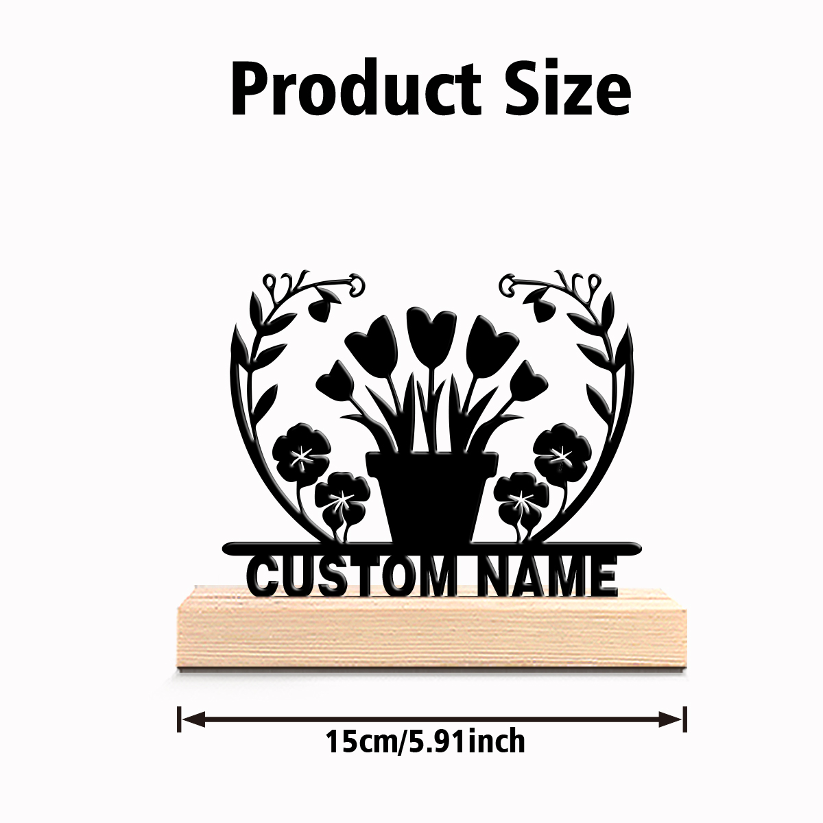Statua in ferro personalizzata - Art Craft Flower recensione e prezzo