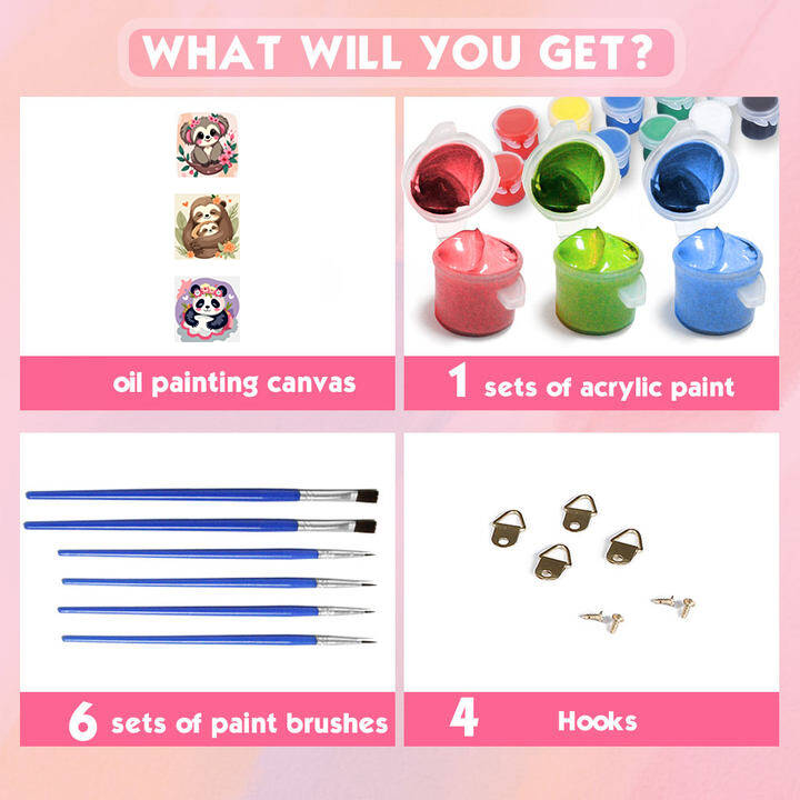 Kit di pittura con i numeri Sc - Art And Craft Numbers recensione e prezzo