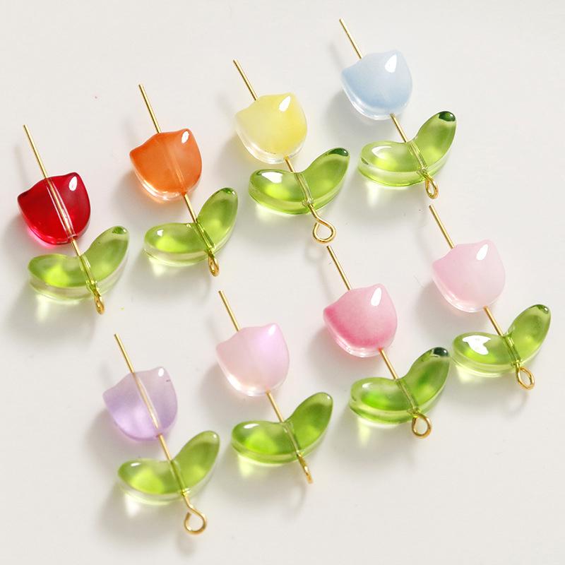 Perline in Vetro Lampwork a Fo - Art Craft Flower recensione e prezzo