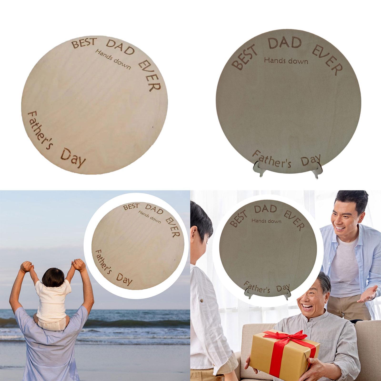 Targa in legno con stampa a ma - Art And Craft For Father'S Day recensione e prezzo