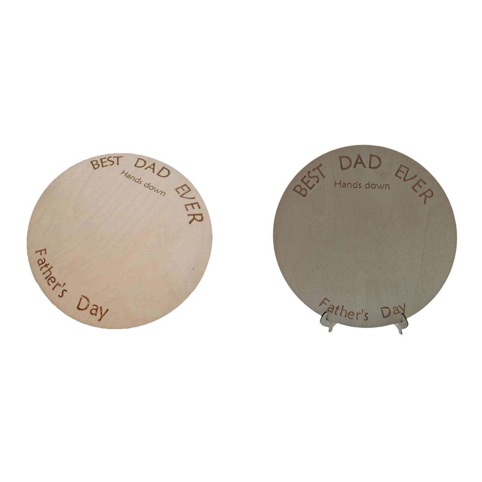 Targa in legno con stampa a ma - Art And Craft For Father'S Day recensione e prezzo