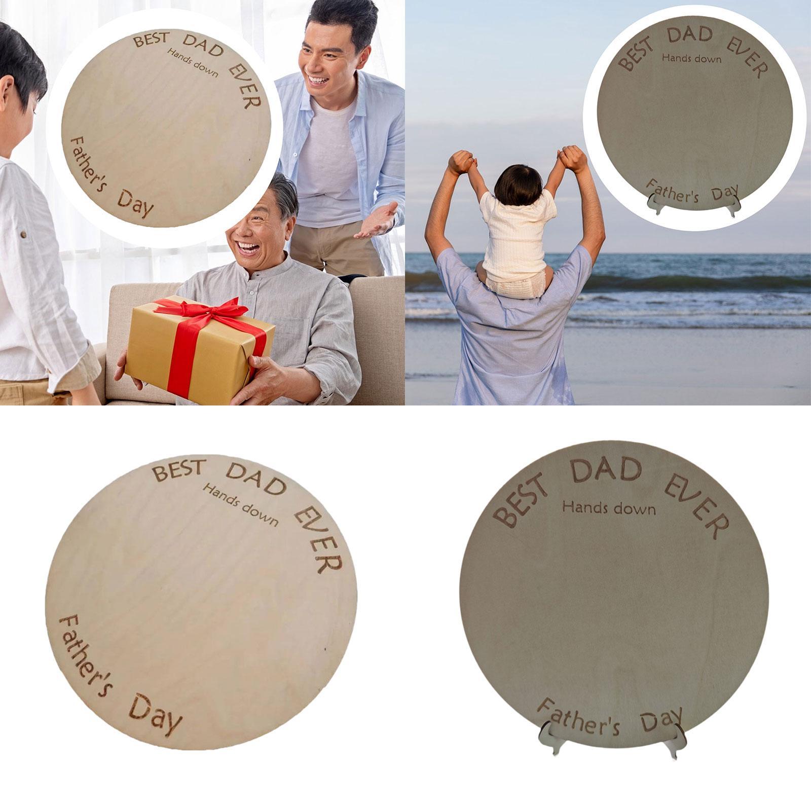 Targa in legno con stampa a ma - Art And Craft For Father'S Day recensione e prezzo