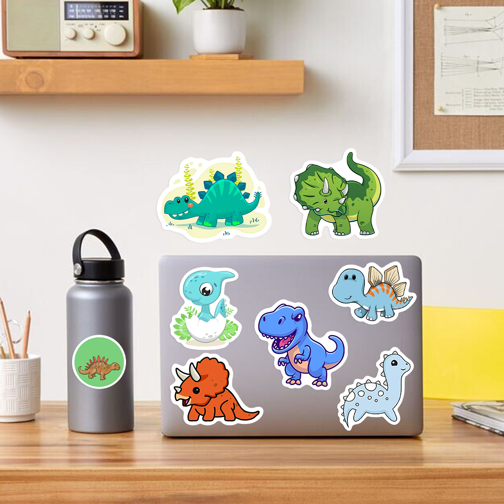 Simpatici adesivi dinosauro ad - Art Craft Dinosaur recensione e prezzo