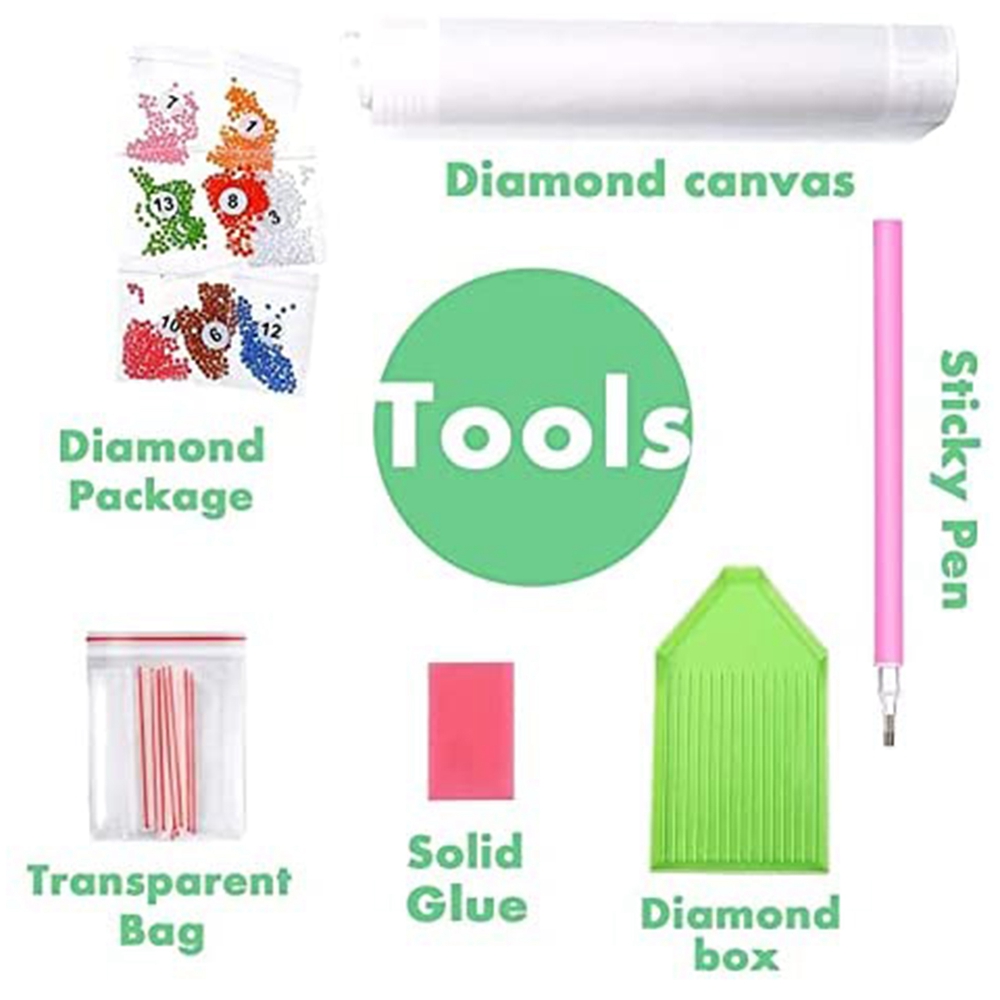 ABHI-Set di pittura con diaman - Art Craft Flower recensione e prezzo