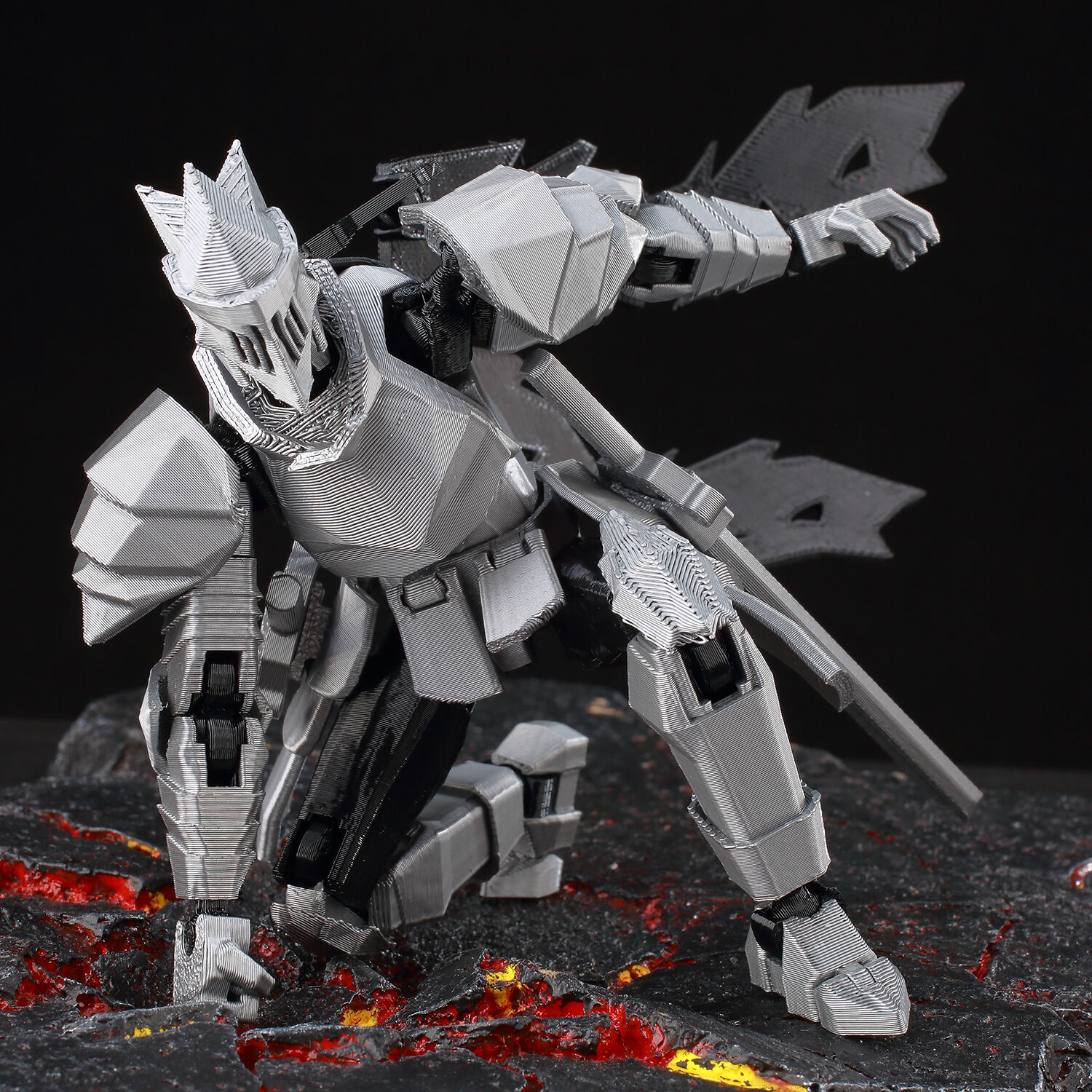 ​ 9L3D Lucky13 Silver Knight R - Art Craft Online recensione e prezzo