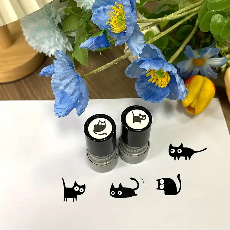 Adorabile timbro gatto nero co - Art Craft Journal recensione e prezzo