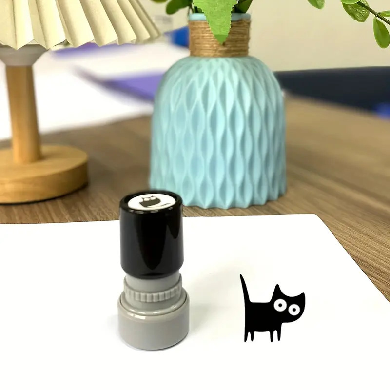 Adorabile timbro gatto nero co - Art Craft Journal recensione e prezzo