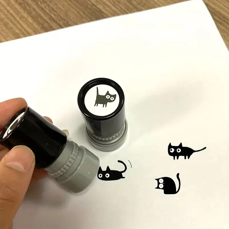 Adorabile timbro gatto nero co - Art Craft Journal recensione e prezzo