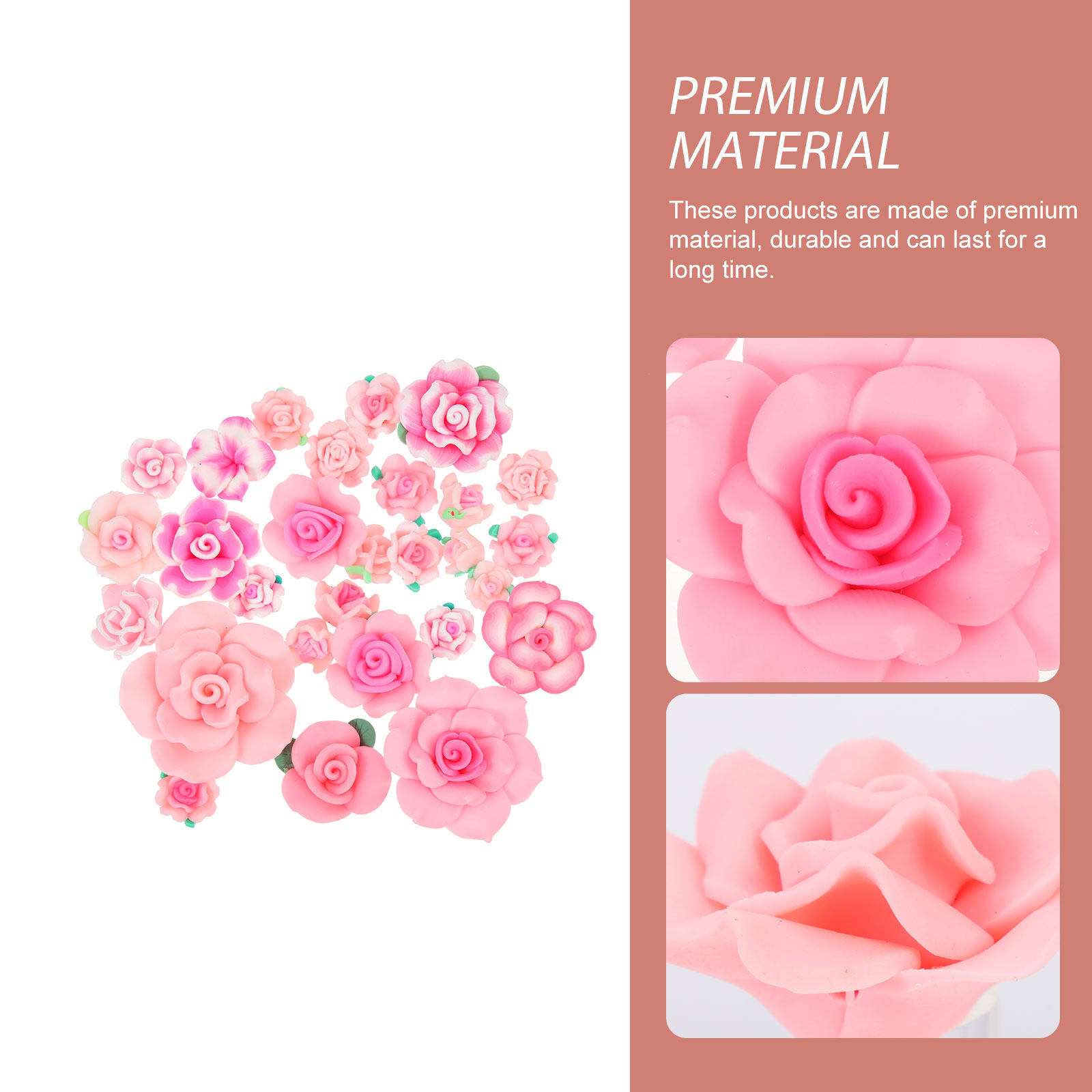 Set di 28 Charm Floreali in Ar - Polymer Clay Set recensione e prezzo