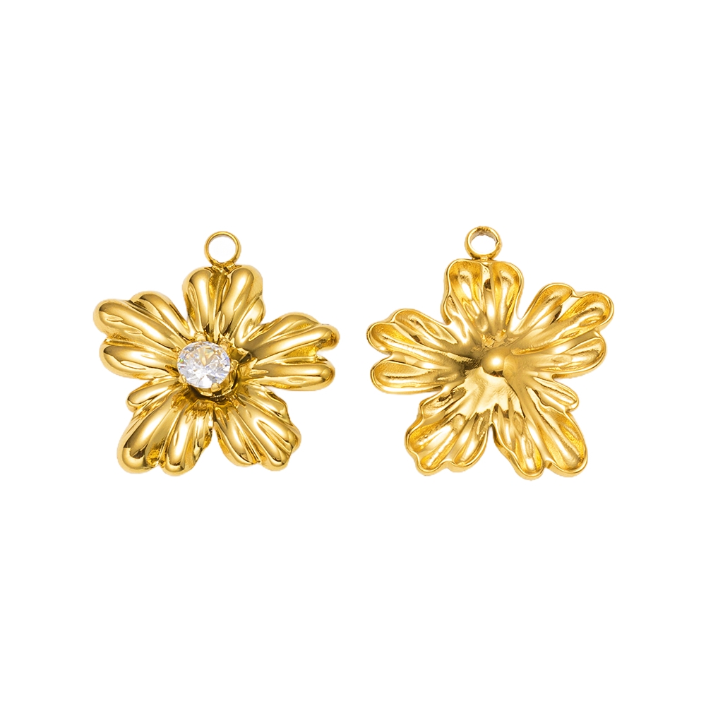 5 ciondoli a forma di fiore in - Art Craft Flower recensione e prezzo