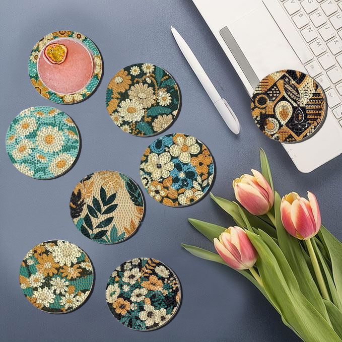 Set di 8 Pezzi per Pittura Dia - Art Craft Flower recensione e prezzo